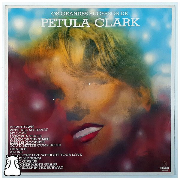 Lp Petula Clark Os Grandes Sucessos Vinil Amostra 1989 Leia
