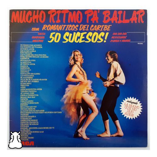 Lp Romanticos Del Caribe Mucho Ritmo Bailar Vinil 1980 Leia