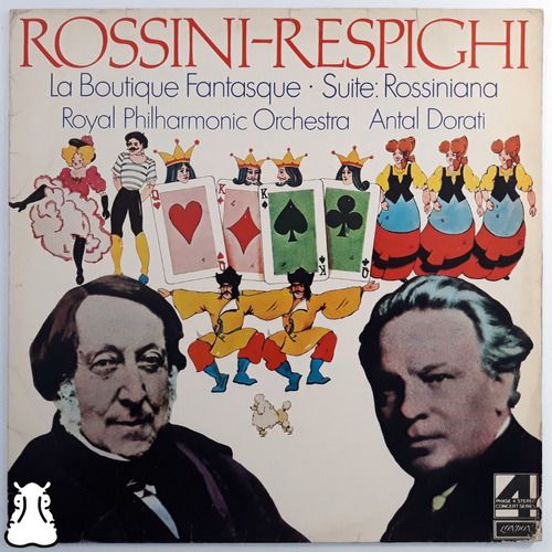 Lp Rossini - Respighi La Boutique Fantasque Disco Vinil 1977