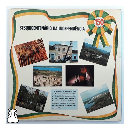 Lp Sesquicentenário Da Independência 150 Anos Vinil 1972 Enc