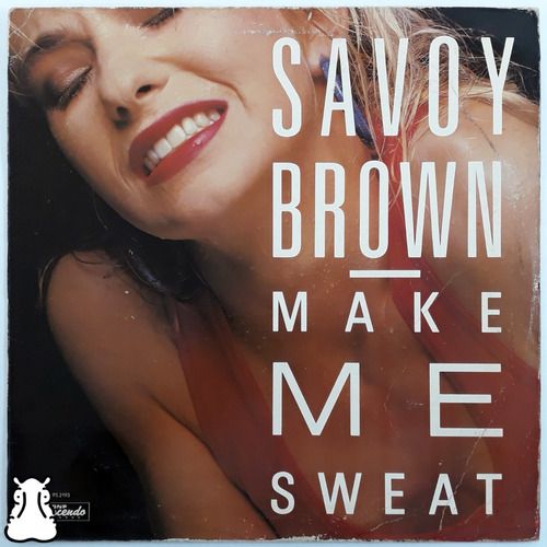 Lp Savoy Brown Make Me Sweat Disco Vinil Importado 1988 Leia
