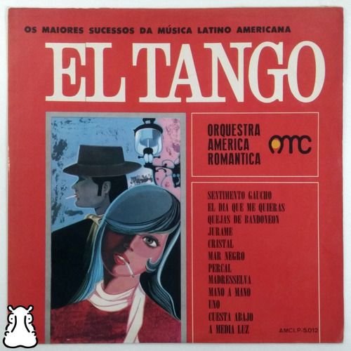 Lp Orquestra América Romântica Tango Maiores Sucessos Vinil