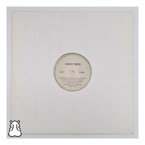 Lp Disco Teste Polygram Qualidade De Áudio Mixagem Vinil