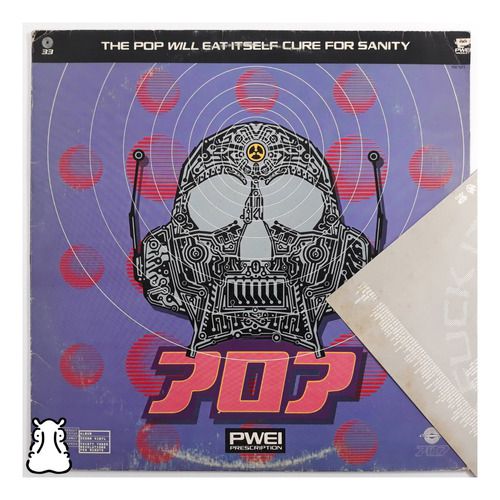 LP Pop Will Eat Itself - Cure For Sanity Vinil Amostra - Hm