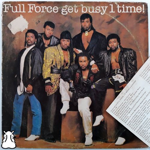 Lp Full Force Get Busy 1 Time! Disco Vinil 1986 Com Encarte