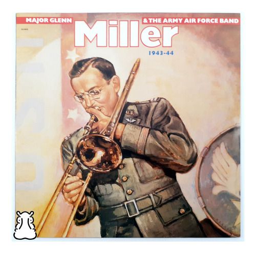 LP Major Glenn Miller Army Air Force Band Vinil Amostra - Hm
