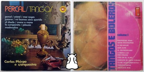 2 Lps Tango Calos Pirpo E Tangos Boleros Vol.2 Vinil Leia