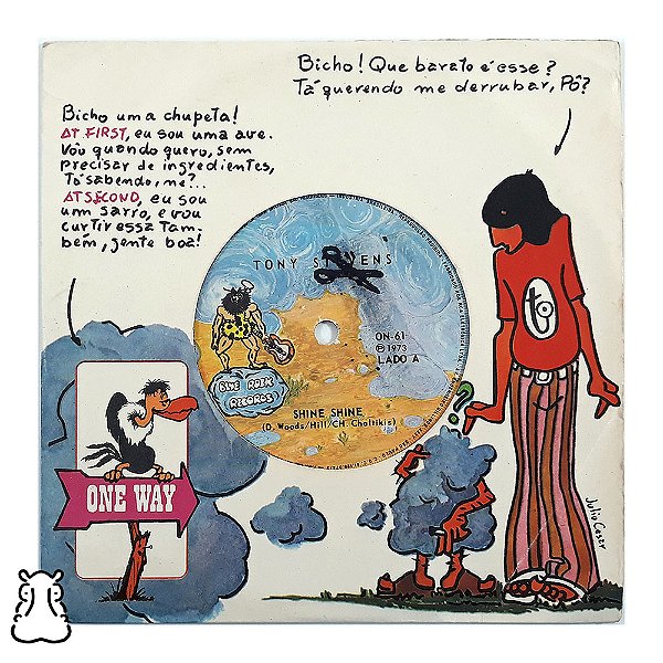 Ep Compacto Tony Stevens Shine Shine  Baby I Love Vinil 1973