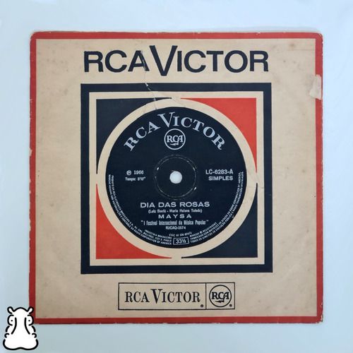 Ep Compacto Maysa - Dia Das Rosas / Amor - Paz Vinil 1966