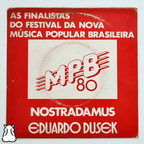 Ep Compacto Eduardo Dusek Mpb 80 - Nostradamus Vinil 1980