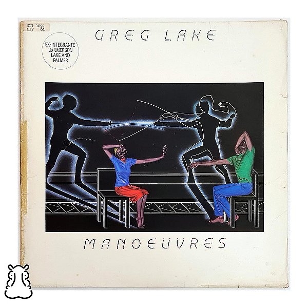 LP Greg Lake - Manoeuvres - Disco De Vinil 1983 - ELP - Hm