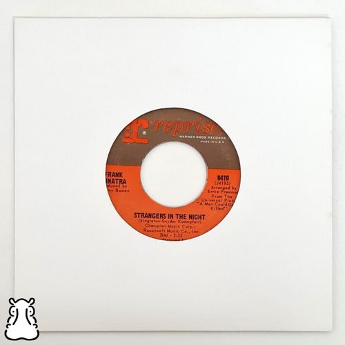 Ep Compacto Frank Sinatra Strangers In The Night Vinil Importado 45 RPM