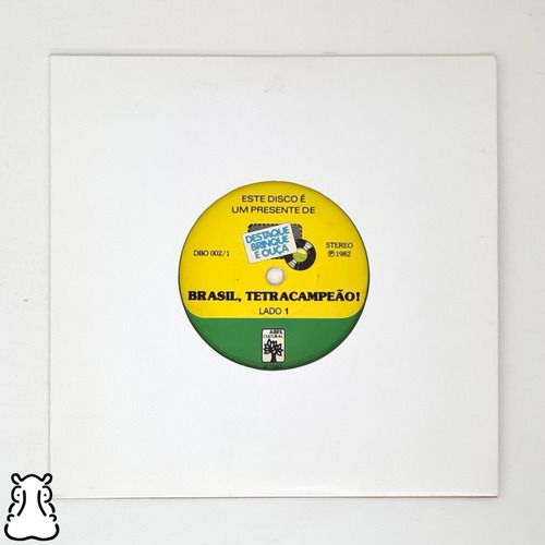 Ep Compacto Destaque Brinque Ouça Tetracampeão Vinil 1982