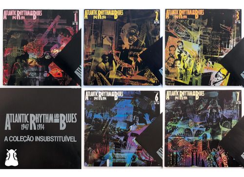 Lp Atlantic Rhythm And Blues 1947-1974 Vol 1-2-3-6-7 Hip2mil