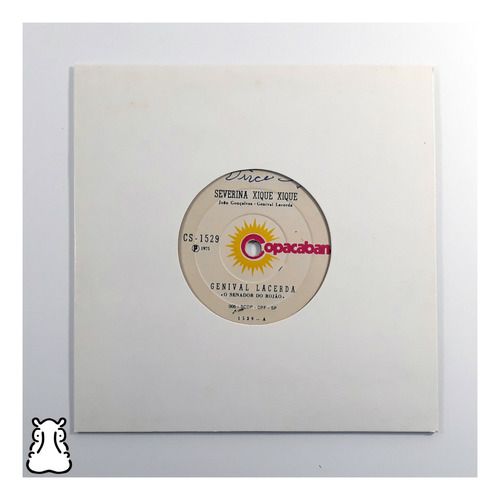 Ep Compacto Genival Lacerda Severina Xique Xique Vinil 1975