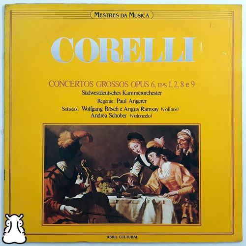 Lp Corelli Mestres Da Música - Concertos Grossos Vinil 1983