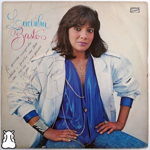 LP Lucinha Bastos - Sonho Audaz - Vinil Dedicatória - Hm