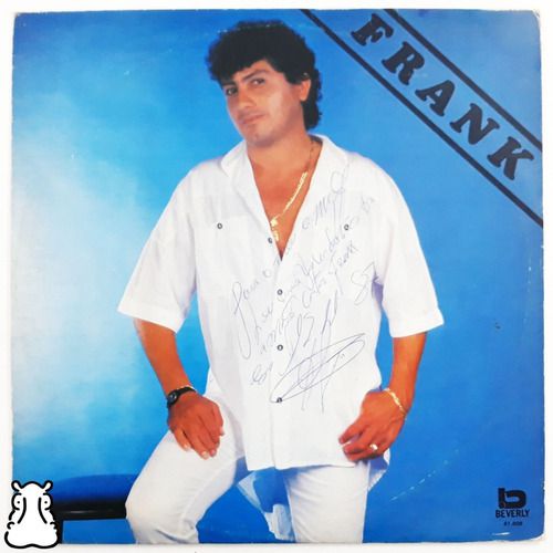 Lp Frank - Aliança - Disco De Vinil Autografado 1987