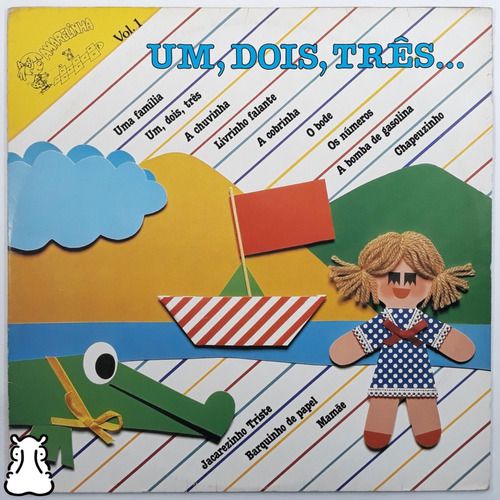 Lp Um, Dois, Três...vol.1 Disco De Vinil Uma Família