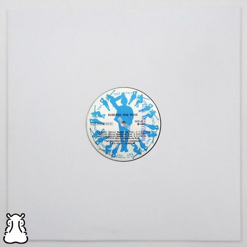 Lp Baseado Nas Ruas O Dia D - Disco Vinil 1992 Part. Thaíde