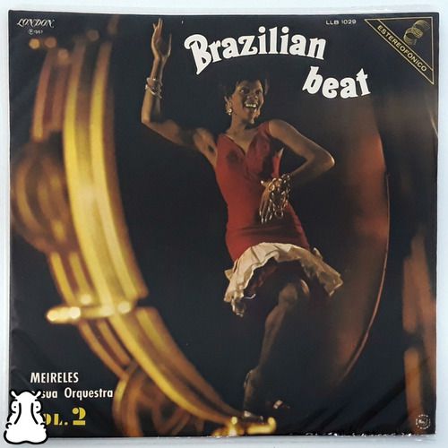 Lp Meireles E Orquestra Brazilian Beat Vol 2 Vinil 1967 Leia