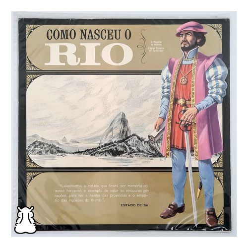 Lp Amaral Neto Como Nasceu O Rio Disco De Vinil