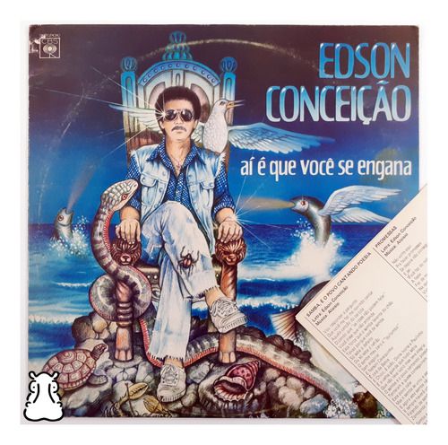 LP Edson Conceição - Aí Que Você Se Engana Disco Vinil - Hm