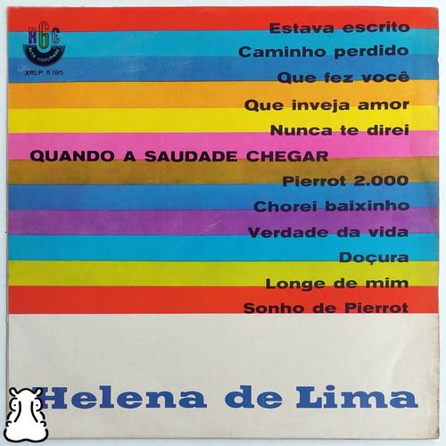LP Helena De Lima - Quando A Saudade Chegar Disco Vinil - Hm