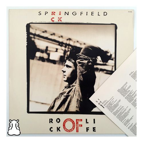 LP Rick Springfield - Rock Of Life - Vinil Amostra 1987 - Hm