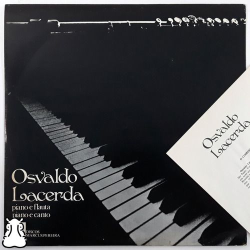 Lp Osvaldo Lacerda Piano Flauta Piano Canto Vinil 1980 Encar