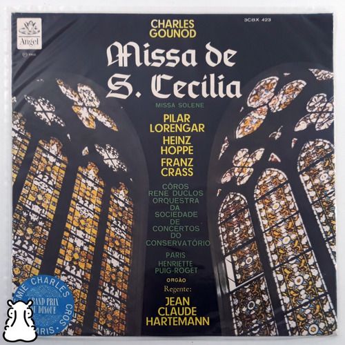 Lp Charles Gounod Missa Solene De Santa Cecília - Vinil 1966
