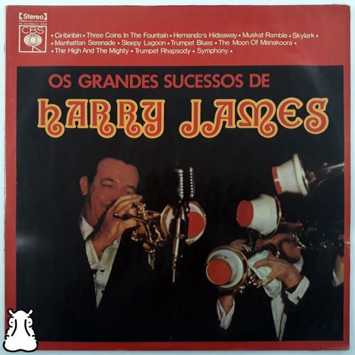 LP Os Grandes Sucessos De Harry James - Vinil 1975 - Hm