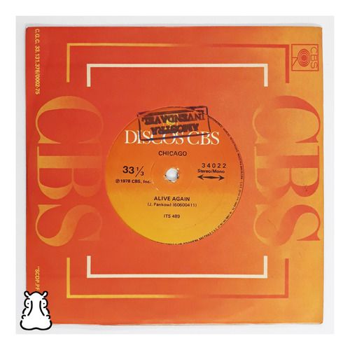 Compacto Chicago - Alive Again - Love Was New - Vinil - Hm