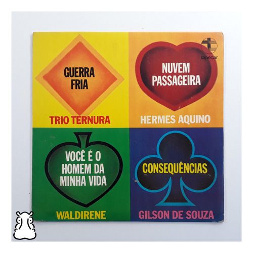 Ep Compacto 4 Tapecar Disco De Vinil Trio Ternura