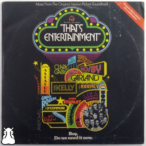 Lp Trilha Sonora That's Entertainment Disco Vinil Duplo 1974