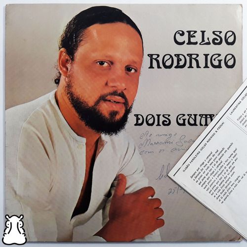 LP Celso Rodrigo Dois Gumes - Vinil Encarte Autografado - Hm