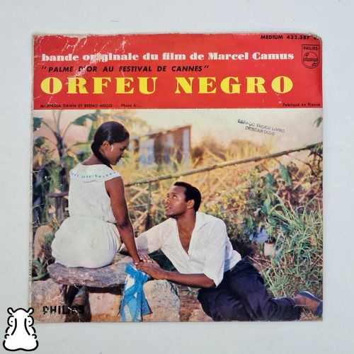 Ep Compacto Trilha Marcel Camus Orfeu Negro Vinil Importado