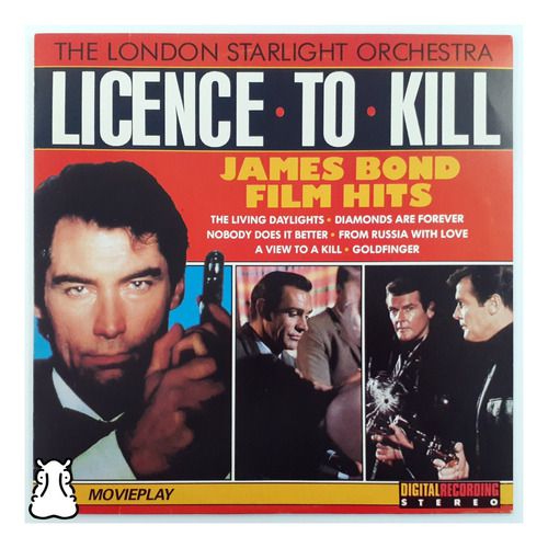 Lp Trilha Sonora Licence To Kill Bond Vinil Amostr 1989 Leia