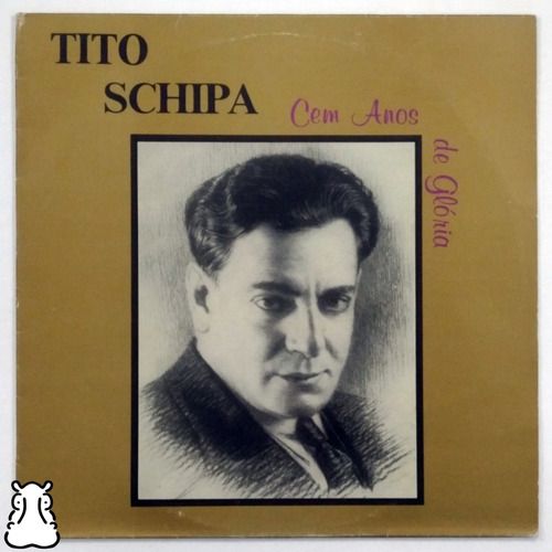 Lp Tito Schipa Cem Anos De Glória Disco De Vinil 1989