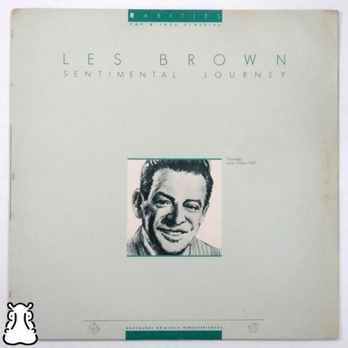 Lp Les Brown - Sentimental Journey Disco De Vinil 1989