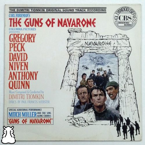 LP Dimitri Tiomkin - Filme The Guns Of Navarone - Vinil - Hm