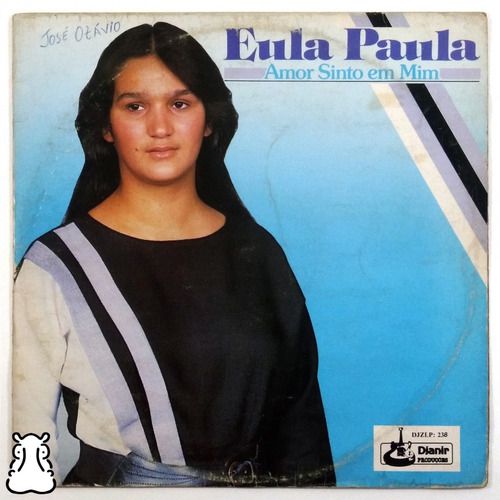 Lp Eula Paula - Amor Sinto Em Mim Disco De Vinil