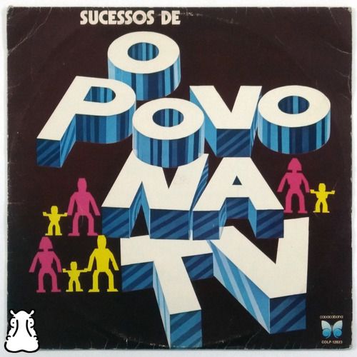 Lp Vários Sucessos De O Povo Da Tv Disco De Vinil 1982
