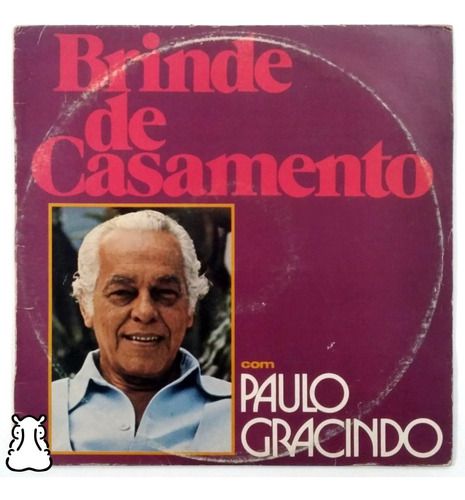 Lp Paulo Gracindo Brinde De Casamento Disco De Vinil