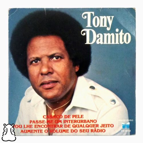 Compacto EP Tony Damito - Casaco De Pele - Vinil 1983 - Hm