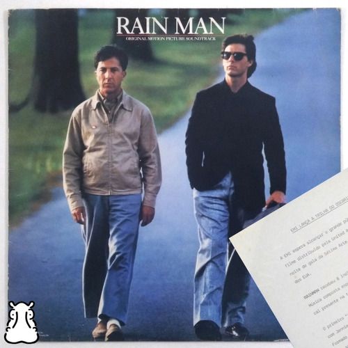 LP Trilha Sonora Filme Rain Man Disco De Vinil + Folder - Hm