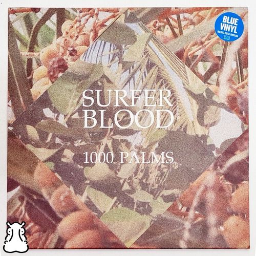 Lp Surfer Blood 1000 Palms Disco De Vinil Novo Lacrado Azul