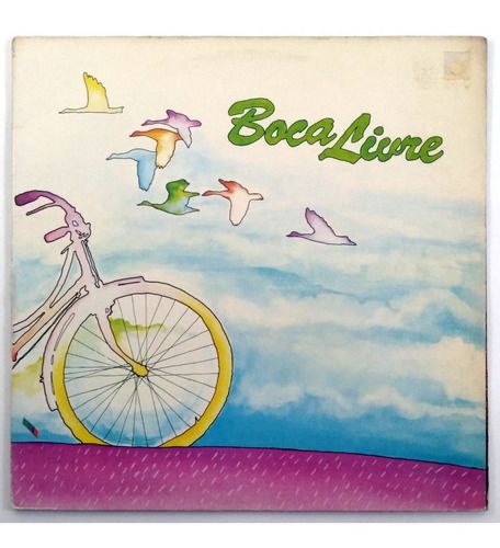 LP Boca Livre - Bicicleta - Disco De Vinil 1980 Encarte - Hm