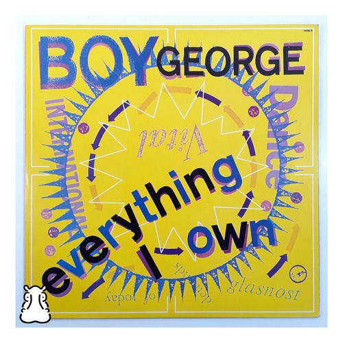 LP Boy George - Everything I Own - Use Me Vinil Single - Hm