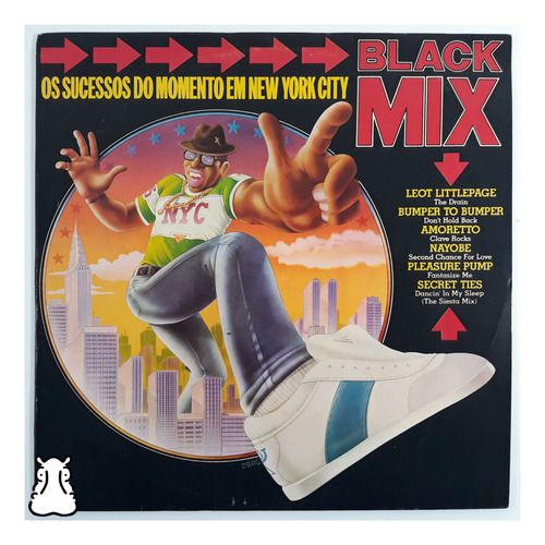 Lp Black Mix - Os Sucessos Do Momento Disco De Vinil Leia